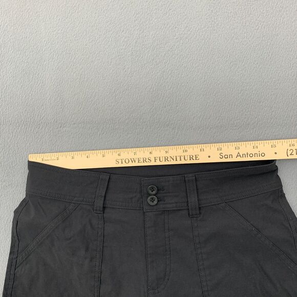 Eddie Bauer Shorts 6 Rolled Hem Bermuda Nylon Blend Stretch Hiking Outdoor - Picture 8 of 15